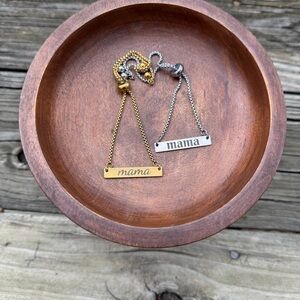 Gold and Silver Mama Bracelets